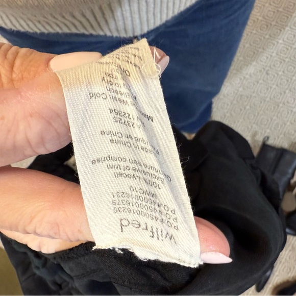 WILFRED Aritzia Pants Casbah High Rise Tapered Leg Model Casual Trousers - Picture 7 of 8